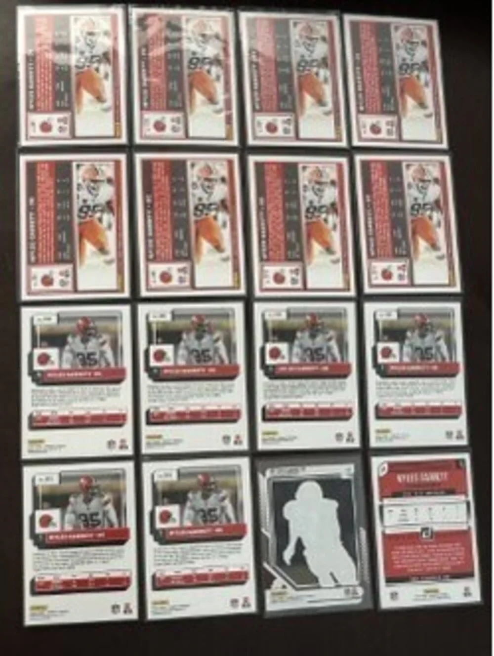 All Star DE Myles Garrett Panini Donruss Collection 29 NFL NM Browns Lot.